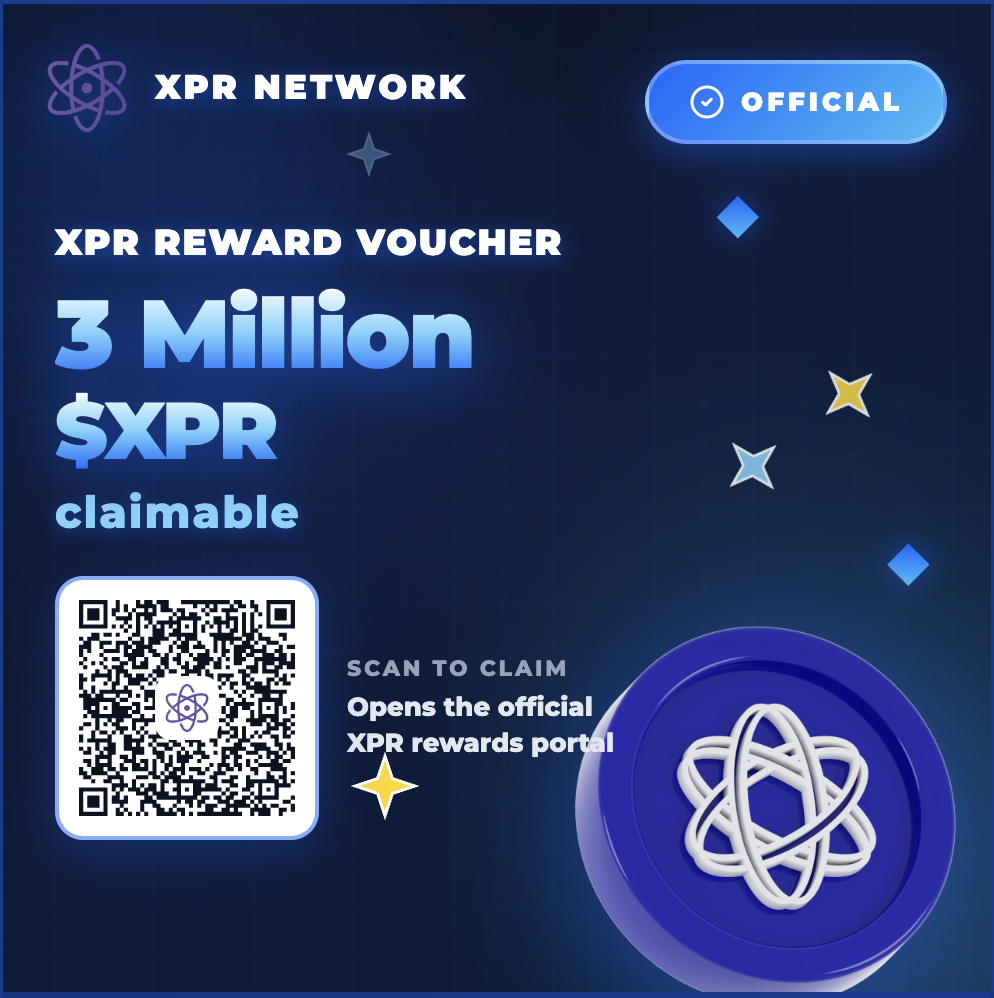 XPR Reward Voucher