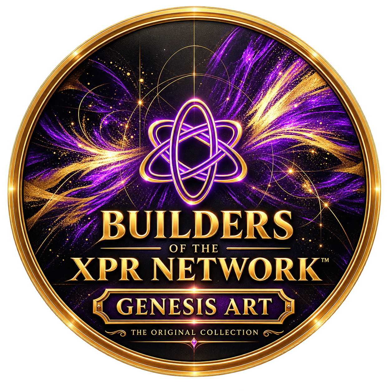 BUILDERS OF THE XPR NETWORK™ — GENESIS ART